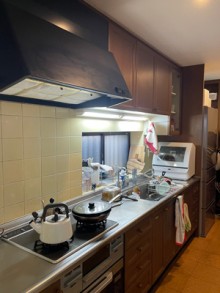 湿気によるカビ・ニオイに強いステンレスエコキャビネット　目黒区Y様邸